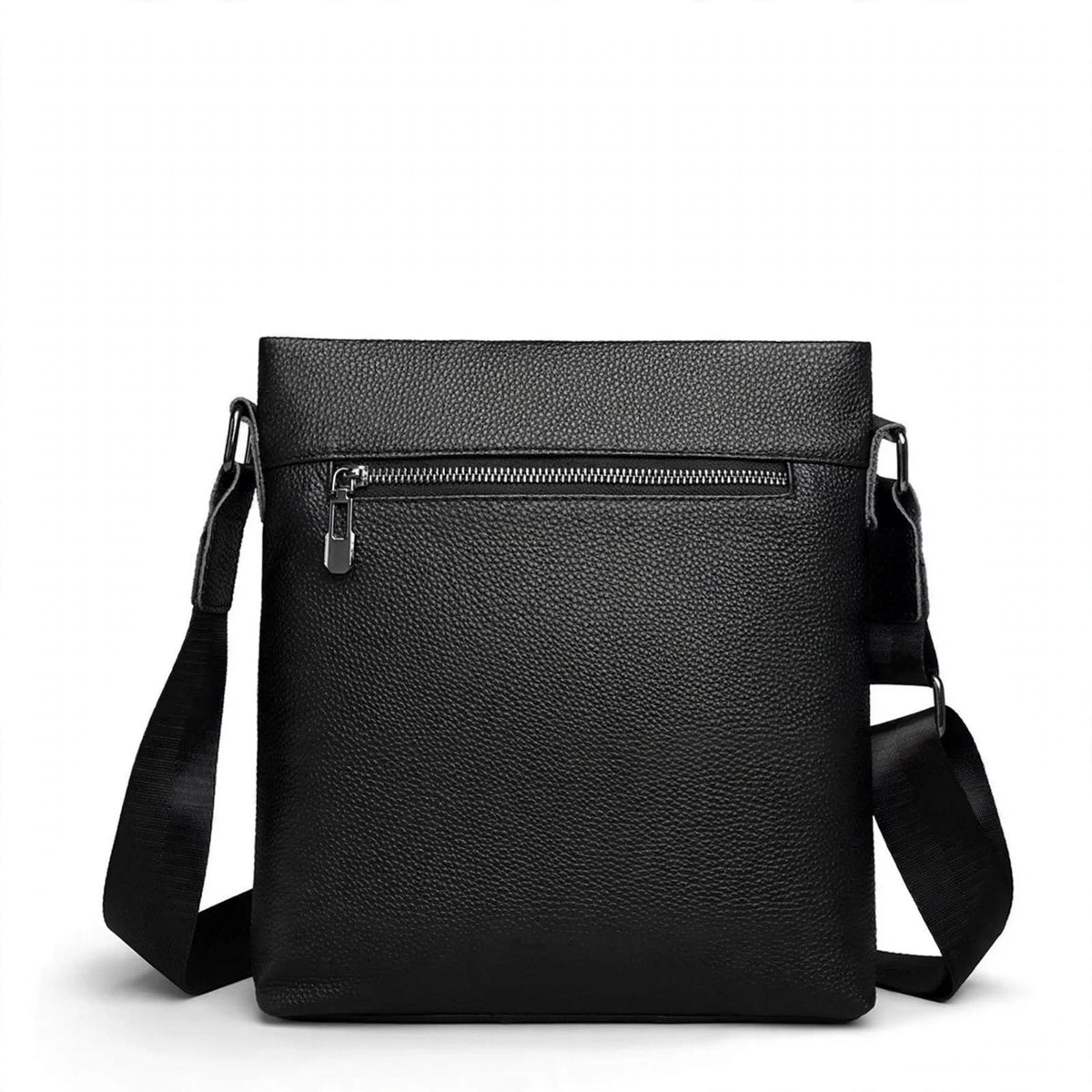 RAVEN men's genuine top grain leather crossbody bag - Jouloud