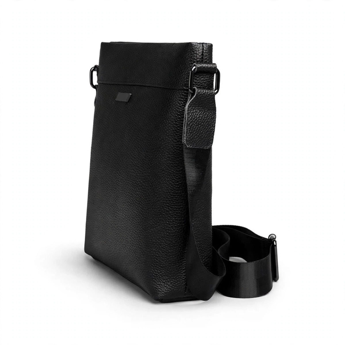 RAVEN men's genuine top grain leather crossbody bag - Jouloud