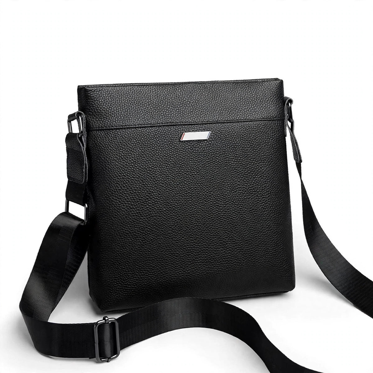 RAVEN men's genuine top grain leather crossbody bag - Jouloud