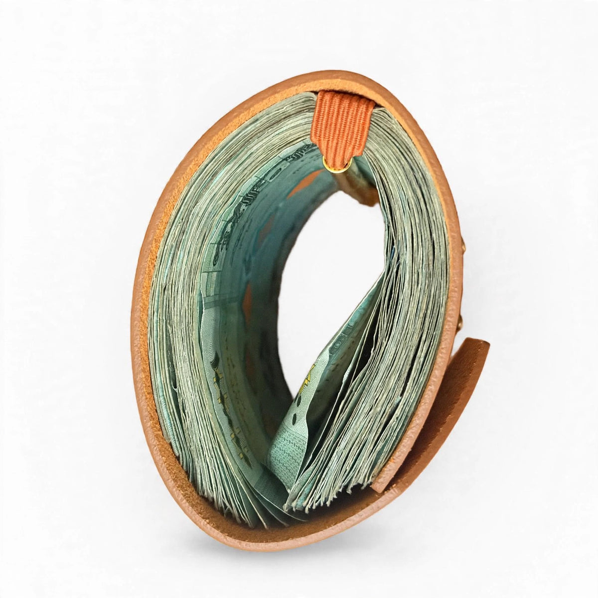 CARVO magnetic genuine leather money wrap - Jouloud