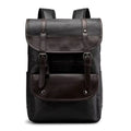 BRUNO vintage unisex PU leather mini backpack - Jouloud