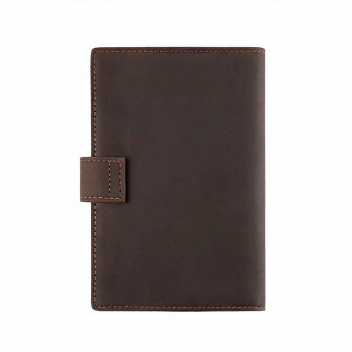CESAR genuine leather passport holder travel wallet with AirTag slot - Jouloud
