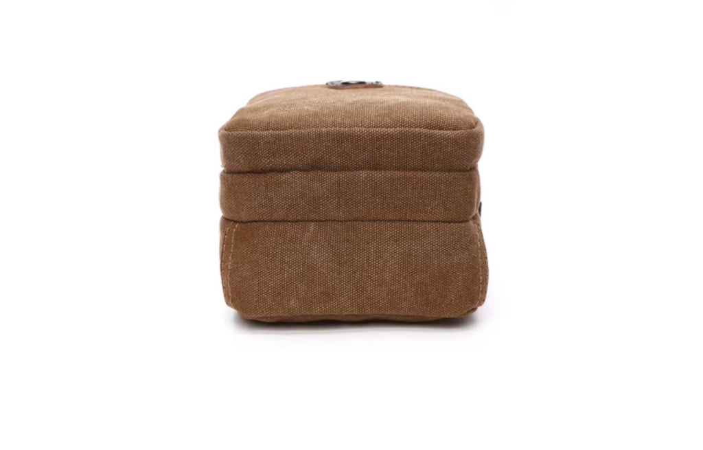 MILO mini heavy-duty canvas crossbody sling bag - Jouloud