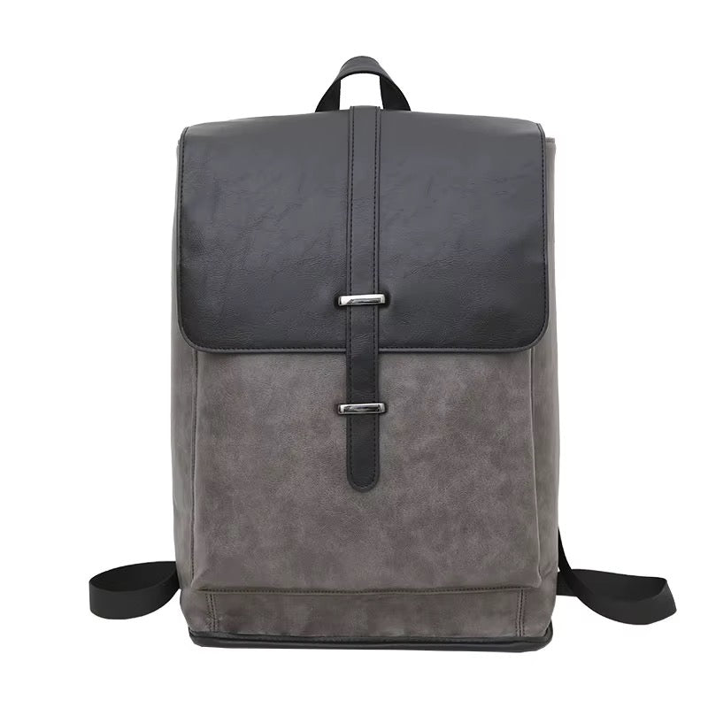 VALTERO slim vegan leather executive laptop backpack - Jouloud