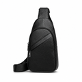 FALCON men's genuine top-grain leather sling bag - Jouloud
